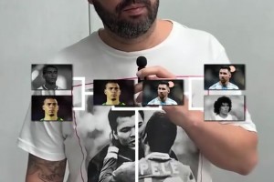 TNT首席記者：梅西是有史以來最好的球員，C羅不如濟(jì)科