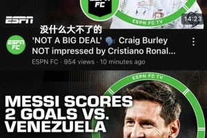 同樣是打進(jìn)兩球！網(wǎng)友對(duì)比ESPN對(duì)梅西C羅的標(biāo)題??