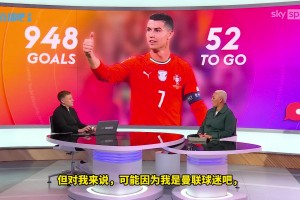 天空體育評述員高贊C羅???：極度自律，曼聯(lián)沒有給他足夠尊重