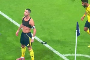 一身腱子肉！C羅這慶祝霸氣十足??