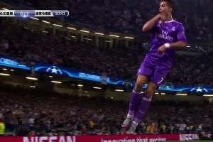 17年歐冠決賽C羅3場歐冠決賽破門！詹俊解說高呼：球王C羅！