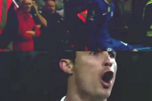 加納喬切爾西處子球神似C羅對(duì)陣巴薩進(jìn)球