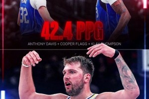 湖蜜跪謝Nico！東契奇目前場(chǎng)均45.3分，比濃眉+弗拉格+克萊總和還多??