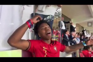 痛徹心扉！名場面：目睹葡萄牙世界杯出局，甲亢哥直接哭了起來！