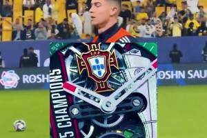 葡萄牙好大哥！C羅定制冠軍紀念表贈隊友包括若塔