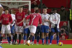 C羅巔峰電梯球堪稱無解！弗格森：這球不可能有門將能撲出！