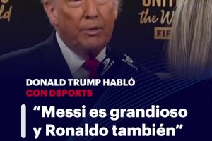 特朗普：梅西很棒，C羅也很棒，我見過C羅，歡迎他來到白宮~